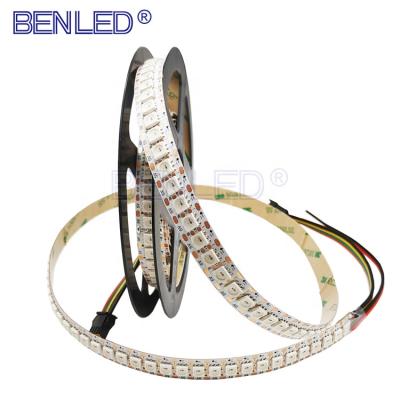 China Accessible Digital IC Chip Black RGB WS2813 5050 Full Color LANDSCAPE Led Strip for sale