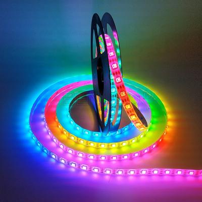 China Waterproof Digital WS2812B LANDSCAPE Led Strip Light 5050 RGB for sale