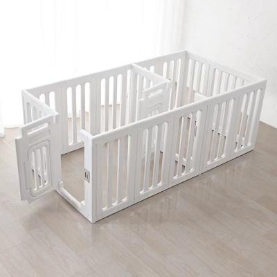 China Indoor New Design Stored Portable Activity Center And Door Eco - Friendly HDPE Plastic Dog Playpens for sale