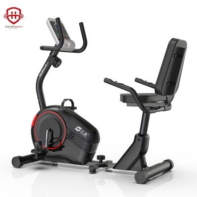 China Comfortable Indoor Fitness Exercise Bike Home Magnetic Training Older Kids Lazy Exercise Bike for sale