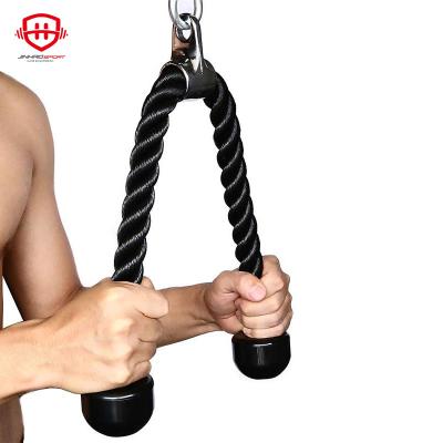 China Durable the tricep rope is used to strengthen the fitness of the biceps to form the pull-down tricep rope for sale