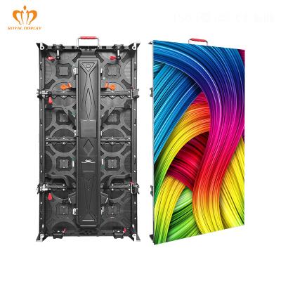 China Rental For ROYALLED Stage Full Color Rental Display Outdoor Led Electronic Display P3.91-500X1000mm for sale