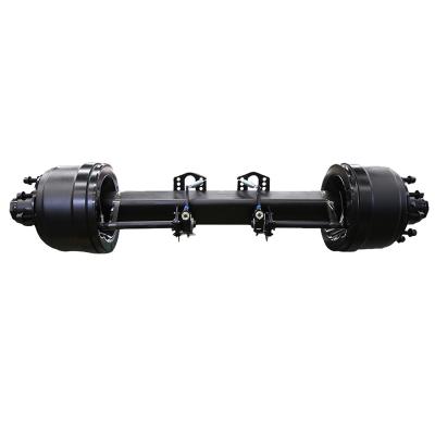 China Used Parts 16 Ton American Fuwa Axles Semi Trailer Truck Factory Truck 1850mm Trailer for sale