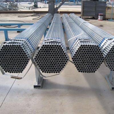 China Welded Fluid Pipe Galvanized Steel GI Iron Tube for sale