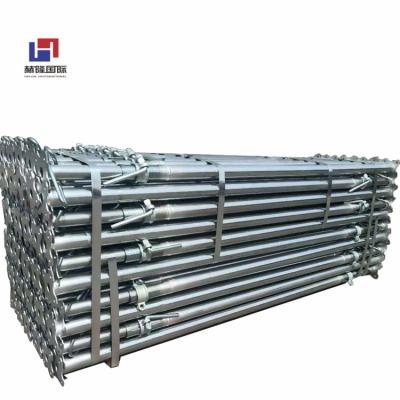 China Contemporary High Quality GI Hot Dipped Steel Pipe For Steel Scaffolding Props for sale