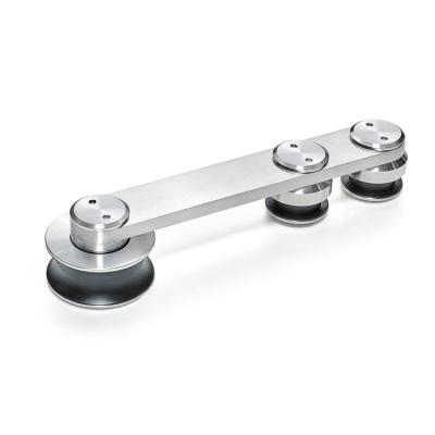 China Wholesale Smooth Sliding Door Hardware Door Roller Quality Stainless Steel Sliding Door Track Roller for sale