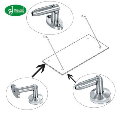 China 8/10mm China Supplier Stainless Steel Glass Door Canopy Glass Fittings for sale