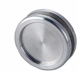 China Circular Door SS Cabinet Cupboard Drawer Door Recessed Flush Pull Handles for sale