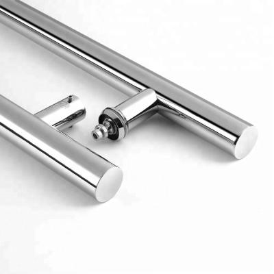 China External door factory price stainless steel lever high quality door handle for glass door for sale