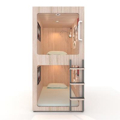 China Modern Capsule Bed Sleep Box Sleep Pods In Prefab Houses In Hotel Beds for sale