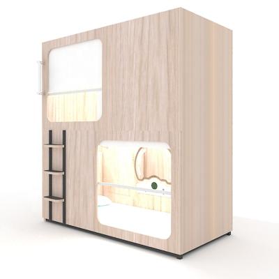 China Modern Sleeping Bed Capsule Bed Wooden Board Sleepbox for sale