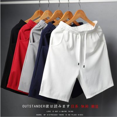 China new Men Mesh Gym Bodybuilding Casual Loose Summer Anti-wrinkle shorts joggers fitness beach out sport short pants male brand knee length for sale