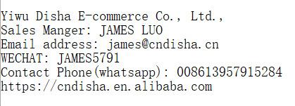 Verified China supplier - Yiwu Disha E-Commerce Co., Ltd.