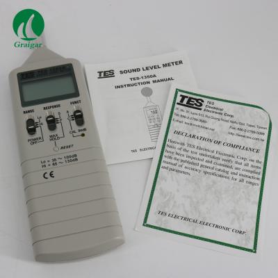 China Digital Sound Level Meter TES-1350A Sound Analyzer Frequency Range 31.5Hz to 8KHz TES-1350A for sale