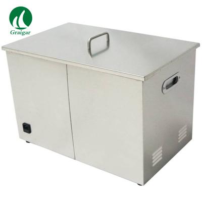 China KS-100 AL Commercial Ultrasonic Cleaning Machine 30L 40KHZ Commercial Heating Power 500W for sale