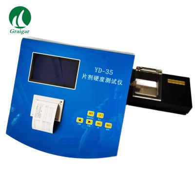 China YD-35 Smart Tablet Hardness Tester 10 | pharmaceutical hardness meter 350N with YD-35 printer for sale