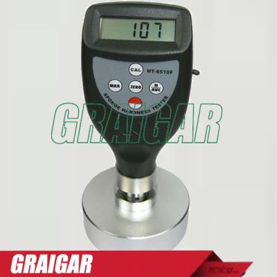 China HT-6510F Digital Shore Durometer Sponge Foam Hardness Tester Meter HT-6510F for sale