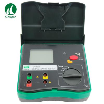 China DY4200 Digital Ground Resistance Tester Ground Resistance Meter Digital Earth Tester DY4200 for sale