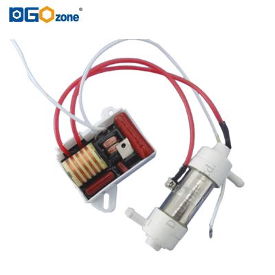 China Hotels DGOzone 200 mg/hr ozone generation circuit for air and water quartz tube corona discharge ozone generator for sale