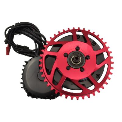 China Mountain Bikes Chainweel And Crank Arm Alloy Direct Drive Chain Ring For E Bike Mid Motor for sale