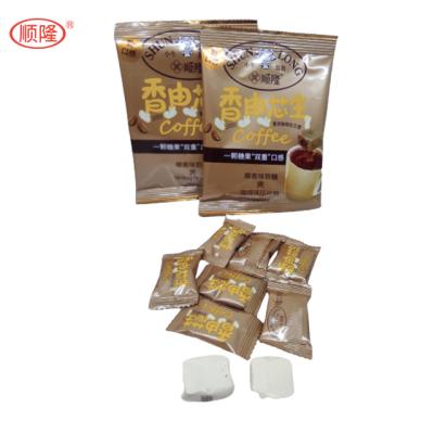 China Natural Toasted Coconut Flavored Coffee Filling Chewy Caramel Candy for sale