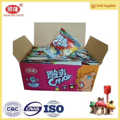 China Sweet And Plastic Packing Fruit Glucose Export Candy for sale