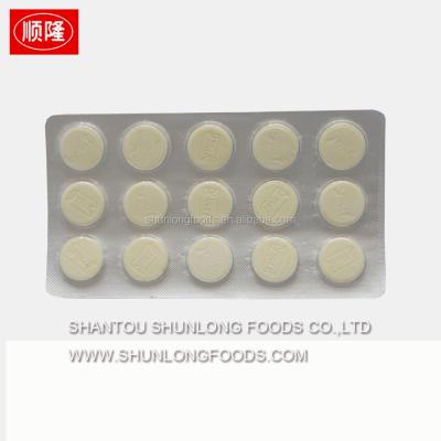 China ASE Natural Tablet Milk Candy , Milk Powder Slice In Three Colors Boxes for sale