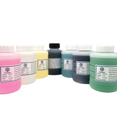 China 100% 500ml Compatible Solvent Yellow Ink 1039 Ink Alternative Solvent Wash For Linx And EC Printer for sale