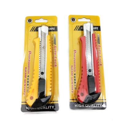 China High Durability Professional Manufacture 18mm Cheap Cutter Utility Knives for sale