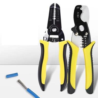 China Fuction Multi Tool Pliers Electric Crimping Multi Tools Work Wire Stripping Crimper Cutting Pliers for sale