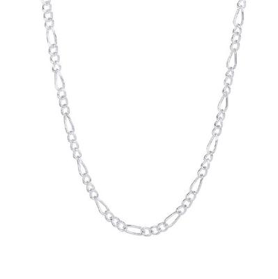 China CLASSIC 925 Silver Plated Necklace Flower Piece Chain Melon Seed Chain Twist Batch Angle Chain for sale