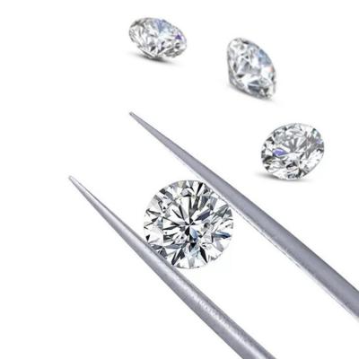 China Promotional Good Quality Round White Color Full Def Star Excellent Cut Moissanite Diamond for sale