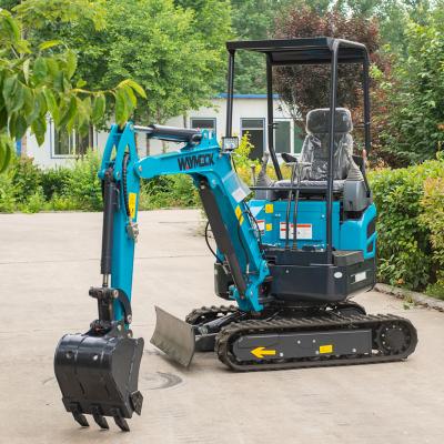 China Hotels FREE SHIPPING CE/EPA/EURO 5 Wholesale China mini excavator compact digger excavator 1 ton mini price with inch bucket for sale