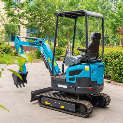 China Popular Hotel High Quality and Low Price 1.7t Mini Excavator for Sale for sale