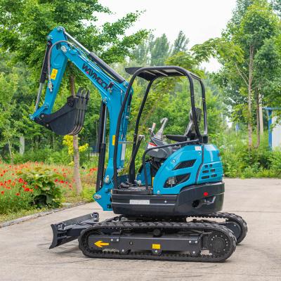 China Construction Material Shops 3 Ton Buckets Rubber Steel Track Mini Track Excavator In India for sale