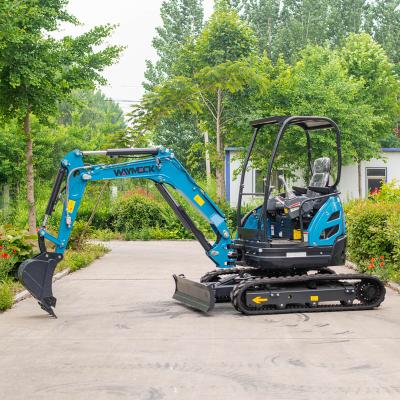 China Construction material shops rubber front shovel excavator supplier mini track excavator for sale for sale