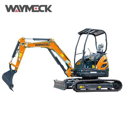 China Chinese Building Material Stores New Steel And Rubber Track 3 Cylinders Clawler Excavator For Sale for sale