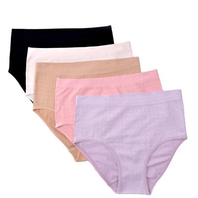 China Breathable Seamless Breathable Underwear For Ammonia Naked Underwear High-waisted Underwear Women Girls Women's Panties for sale