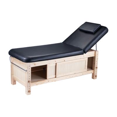 China Modern Wooden Beauty Cosmetic Bed For Salon Furniture TS-2369 for sale