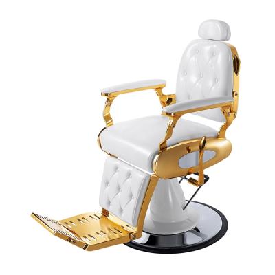 China White Modern Barber Shop Furniture Modern Barber Chair Furniture TS-3534G for sale