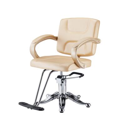 China Traditional barber shop caramel styling chair for sale barber chair TS-3464 for sale