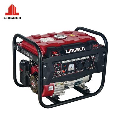 China lingben 3kw top earth dynamo generator gasoline price LB3900DX-B for sale