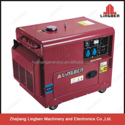 China Lingben 5kva Silent Diesel Generator Price In India LBS 6000LN-1 LB6000LN-1 Silent Type for sale