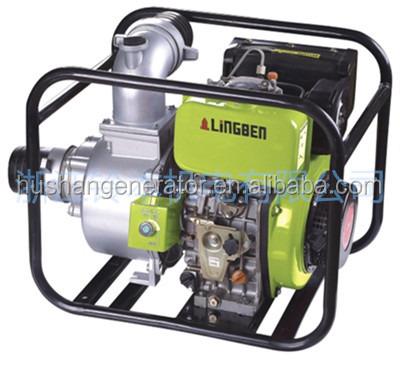 China Zhejiang FIRE lingben diesel electric 3inch water pump for sale