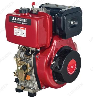 China Diesel Engine LB186FA 10hp Air Cooled Diesel Engine 186f Small Power for sale