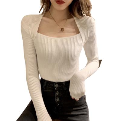 China Factory hot sale custom anti-pilling round collar fashion soft knit fabric knitted shirt for sale