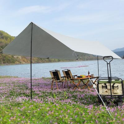 China 4 Person Portable Picnic Material Beach T/C Outdoor Rise Fabric Modern Traveling Camping Tent for sale