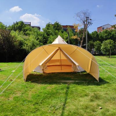 China Portable Cotton Oxford A Delay 3M/4M/5M/6M Waterproof Hotel Bedroom Wind Luxury Outdoor Camping Tent Camping For Sale for sale