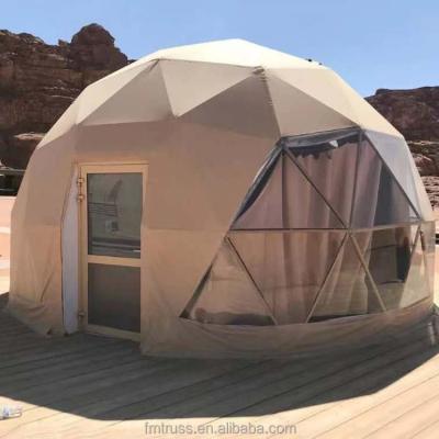 China Flame Retardant Redartant/UV-resistant/Water Proof Transparent UV-resistant Glamping Igloo Hotel Waterproof PVC Dome Tents For Garden Dning Cafe Event for sale