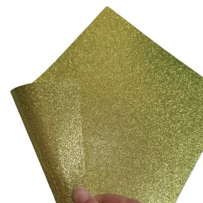 China Europe 370GSM 12*12 Inch Size Gold Glitter Double Sided Paper Card For Laser Cut Party Birthday Wedding Invitations Card for sale